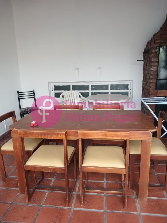 Dorrego casi Libertad- Departamento 3 ambientes con quincho, totalmente amoblado- alquiler 24meses