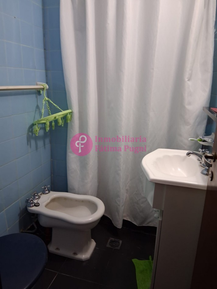 Av Luro 2237 Edif Almeria. Departamento 1 ambiente disible lateral, Piso 22, vista al mar