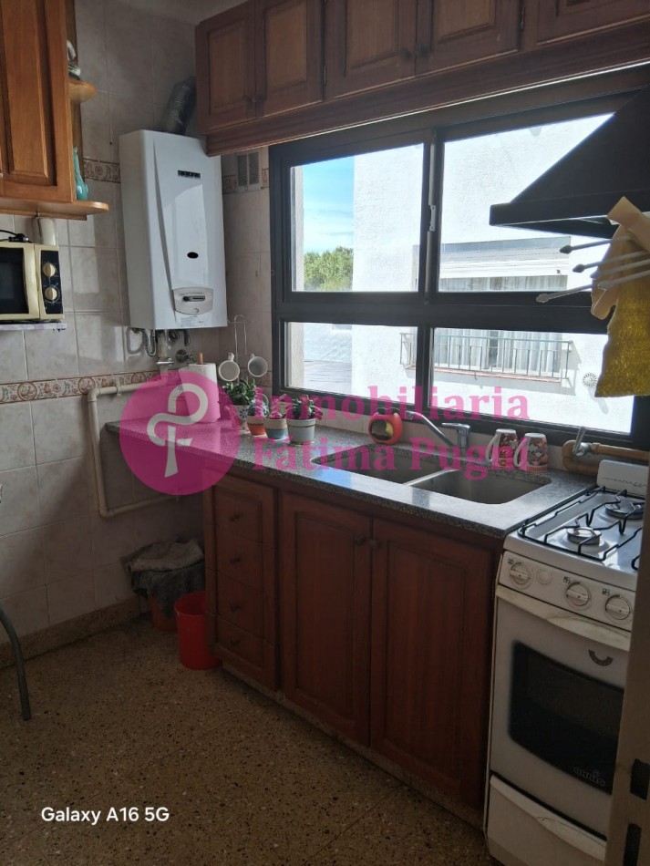 San Juan y Moreno - Departamento 2 ambientes lateral con muebles-  