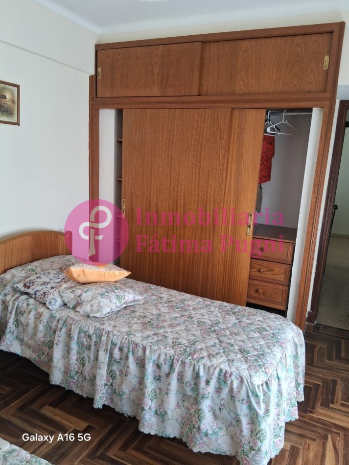 San Juan y Moreno - Departamento 2 ambientes lateral con muebles-  
