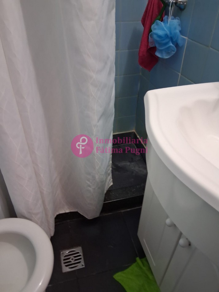 Av Luro 2237 Edif Almeria. Departamento 1 ambiente disible lateral, Piso 22, vista al mar