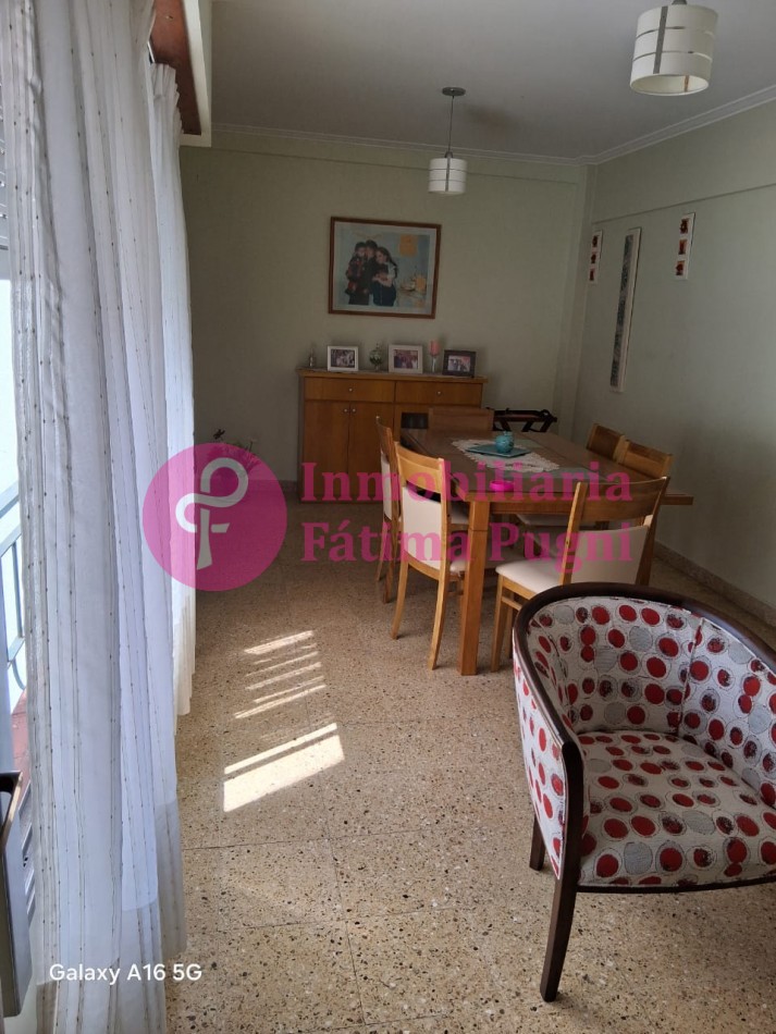 San Juan y Moreno - Departamento 2 ambientes lateral con muebles-  